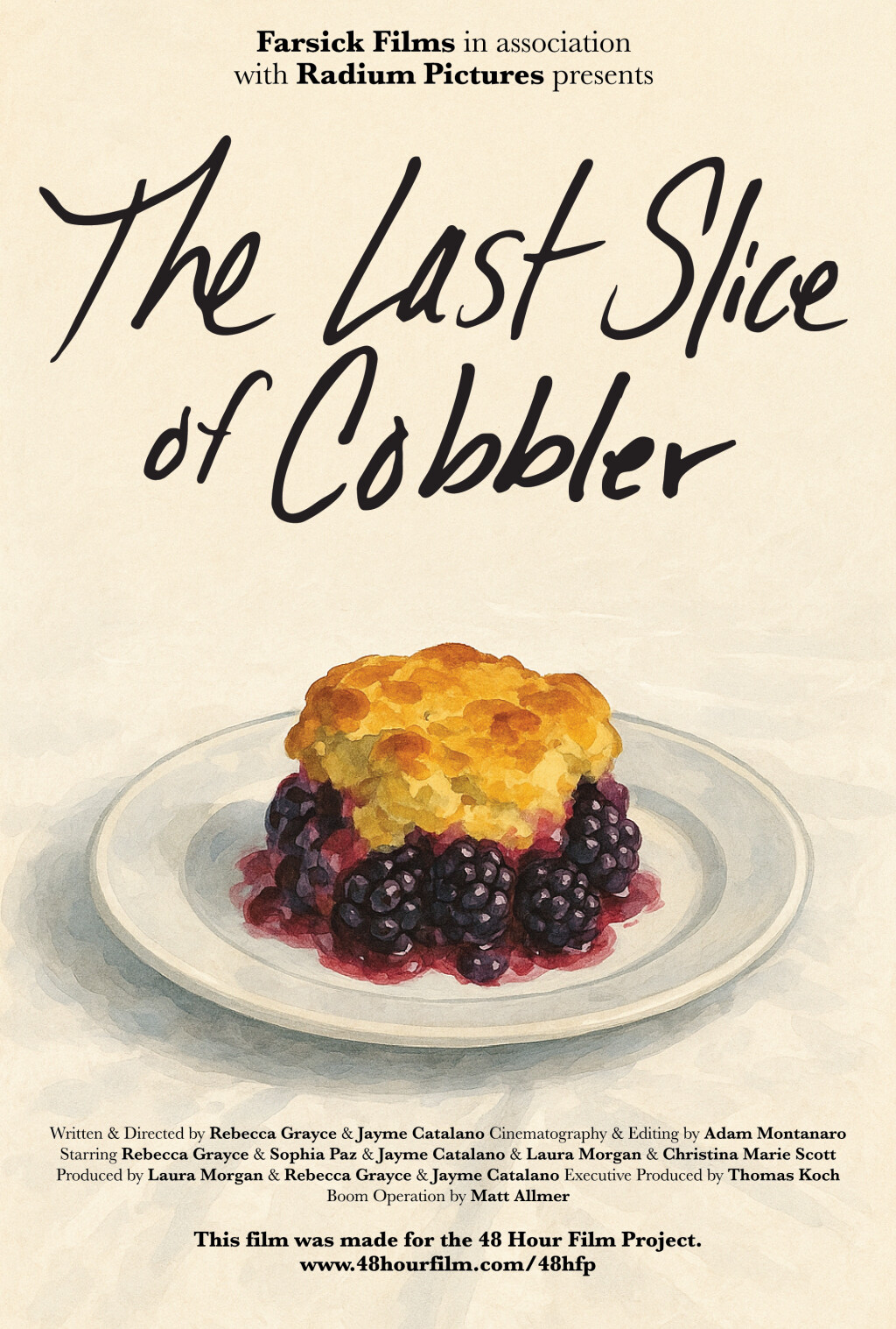 Filmposter for The Last Slice of Cobbler
